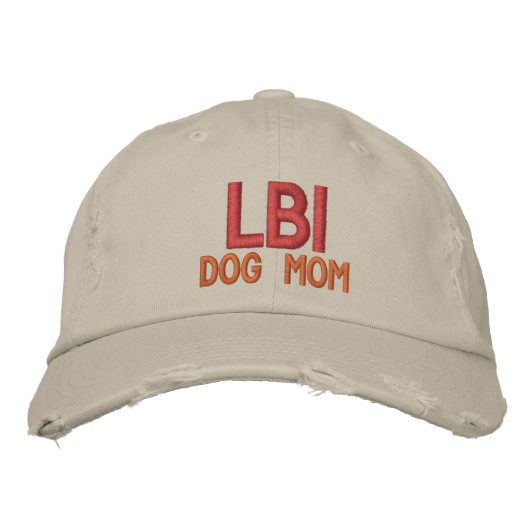 LBI DOG DAD HAT GEBORDUURDE PET (Voorkant)