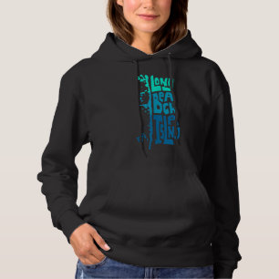 LBI Long Beach Island New Jersey Shore Island Type Hoodie