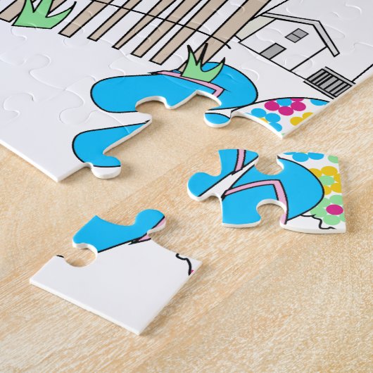 LBI Love Girly Collage Legpuzzel (Zijkant)