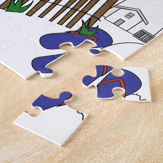 LBI Love Primary Color Collage Legpuzzel (Zijkant)