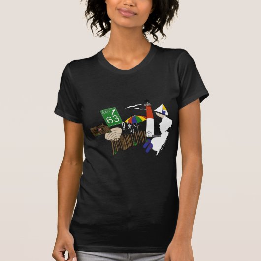 LBI Love Primary Color Collage T-shirt (Voorkant)