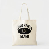 LBI, New Jersey, de Shores, Long Beach Island Tote Bag (Voorkant)