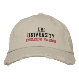 LBI UNIVERSITEIT (TM) ENGELSE MAJEOR GEBORDUURDE PET