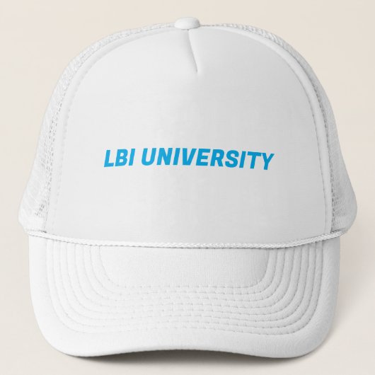 LBI UNIVERSITY MERKTEKEN PET (Voorkant)