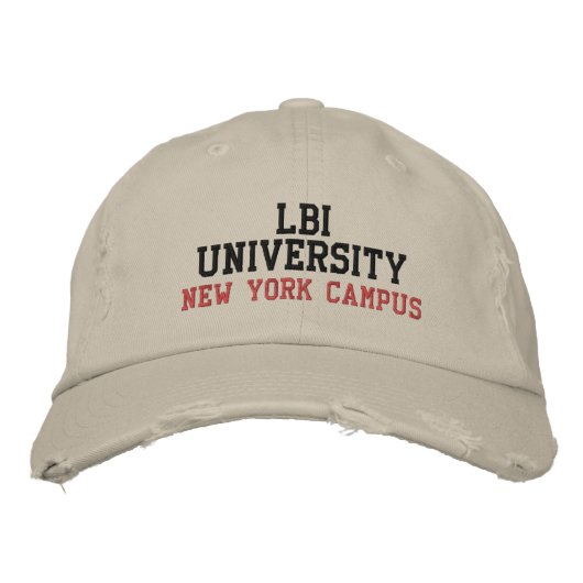 LBI UNIVERSITY TM GEBORDUURDE PET (Voorkant)
