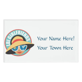 LBIG Rechthoekige Magnetische Naam Badge