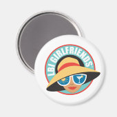 LBIG Ronde Magnet Button (Voorkant / Achterkant)