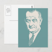 LBJ BRIEFKAART (Voorkant / Achterkant)