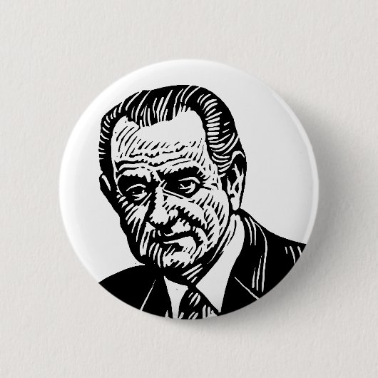 LBJ-Button Ronde Button 5,7 Cm (Voorkant)