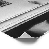 LBJ geeft de behandeling Poster (Hoek)