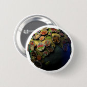 LBP Earth Ronde Button 5,7 Cm (Voorkant /achterkant)