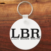 LBR Lady Boss Revolution Sleutelhanger (Voorkant)
