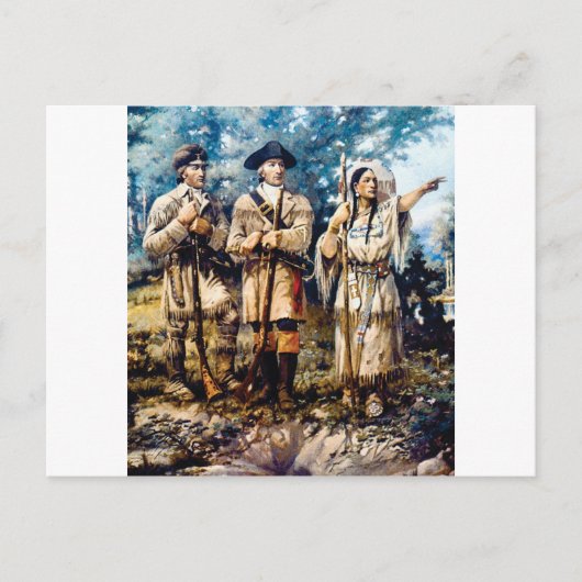 LC en reis Briefkaart (Voorkant)