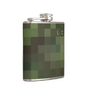 LC-groen pixelcamouflage Heupfles (Rechts)