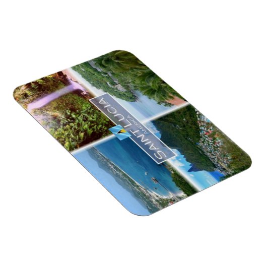 LC Saint Lucia - Gros Islet an - Magneet (Rechterzijde)