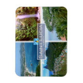 LC Saint Lucia - Gros Islet an - Magneet (Verticaal)
