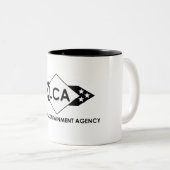 LCA-Mok Tweekleurige Koffiemok (Voorkant rechts)