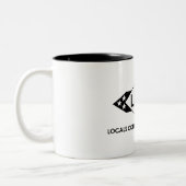 LCA-Mok Tweekleurige Koffiemok (Links)