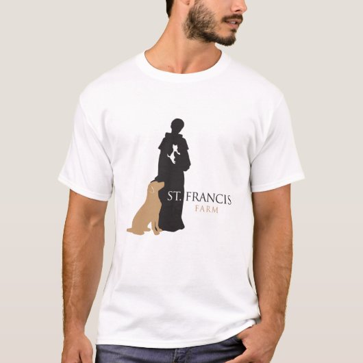 LCAR St. Francis Boerderij Mannen T-Shirt (Voorkant)