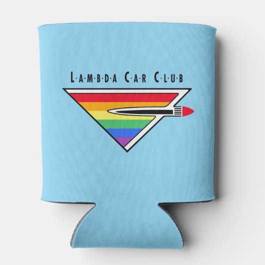 LCCI del Val Can Coozy (lichtblauw) Blikjeskoeler (Achterkant)