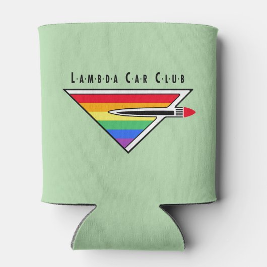 LCCI del Val Can Coozy (lichtgroen) Blikjeskoeler (Achterkant)