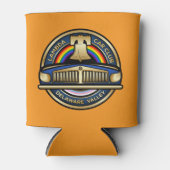 LCCI delVal Can Coozy (Sinaasappel) Blikjeskoeler (Voorkant)