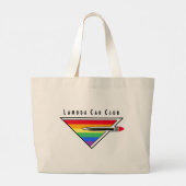 LCCI DelVal Canvas tas (Achterkant)