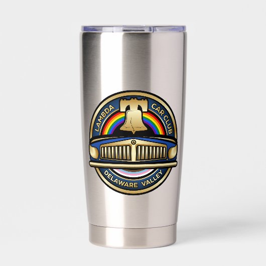 LCCI DelVal Thermal Tumbler Geïsoleerde Drinkbeker (Voorkant)