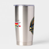 LCCI DelVal Thermal Tumbler Geïsoleerde Drinkbeker (Rechts)