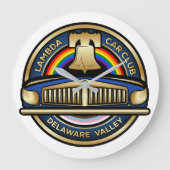 LCCI DelVal wandklok (Voorkant)