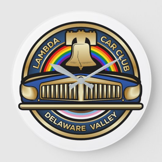 LCCI DelVal wandklok (Voorkant)