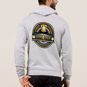 LCCI-voorkant/DelVal-rugzak Hoodie (Achterkant)