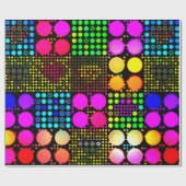 LCD Disco-lampjes Cadeaupapier (Vlak)