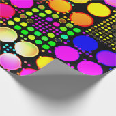 LCD Disco-lampjes Cadeaupapier (Hoek)