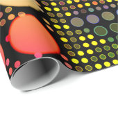 LCD Disco-lampjes Cadeaupapier (Rol Hoek)