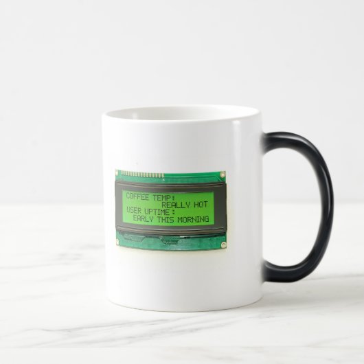 LCD-scherm - Koffie LCD Magische Mok (Rechts)