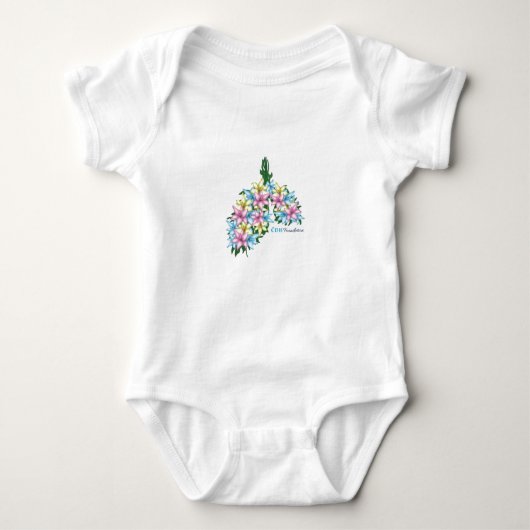 LCDH Flower Power Body Suit Romper (Voorkant)