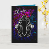 L'Chaim Kaart (Gele Bloem)