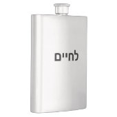 L'chaim - Lechaim Joods gejuich in Hebreeuwse symb Flacon (Rechts)