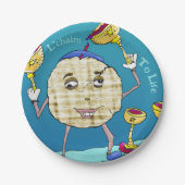 L'chaim Pesach Papieren Bordje (Voorkant)