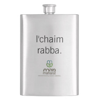L'chaim Rabba Flask Flacon