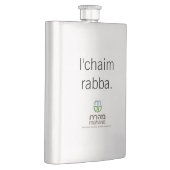 L'chaim Rabba Flask Flacon (Rechts)