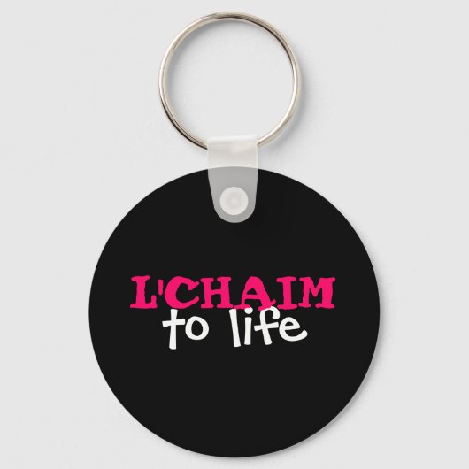 L'CHAIM - tot leven Sleutelhanger (Voorkant)