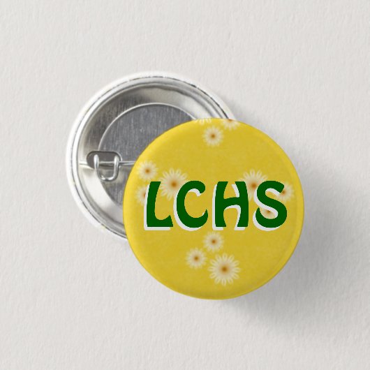 LCHS - Daisy Button (Voorkant /achterkant)