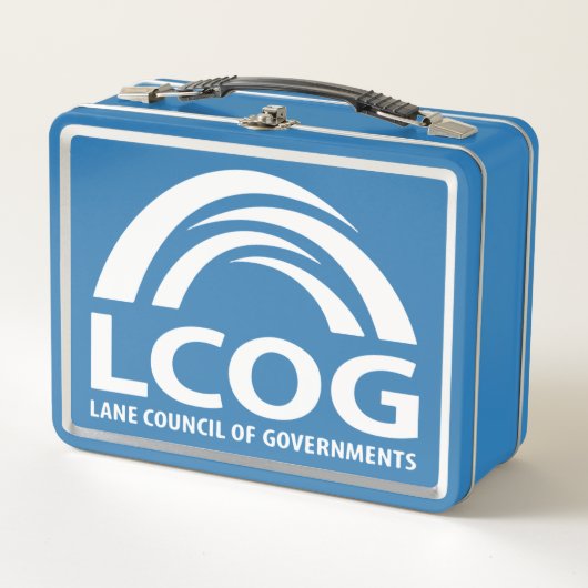 LCOG metalen lunchbox (Voorkant)