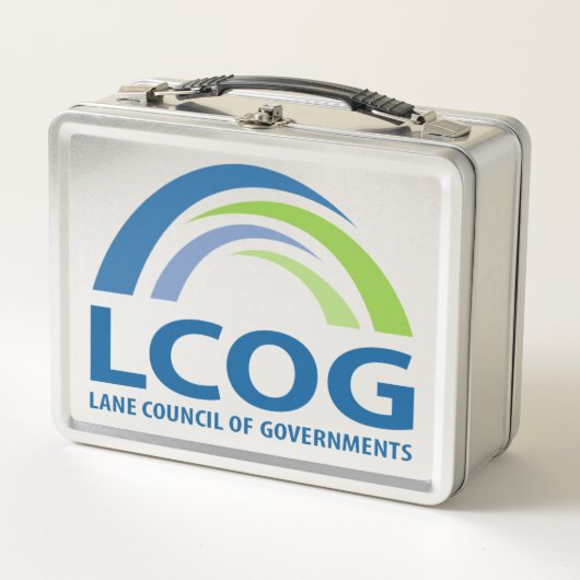 LCOG metalen lunchbox (Voorkant)