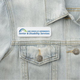 LCOG Senior & Disability Services Logo Pin Naamplaatje