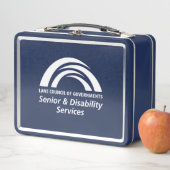 LCOG Senior & Disability Services Metalen Lunchbox (In situ)