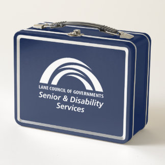 LCOG Senior & Disability Services Metalen Lunchbox