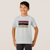 LCS - Jongeren LCS Tri Color-Shirt - Grijs T-shirt (Voorkant volledig)